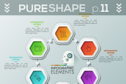 Pure Shape Infographic Bundle, a Presentation Template by Andrew Kras Design (Thumbnail 8 of 26)
