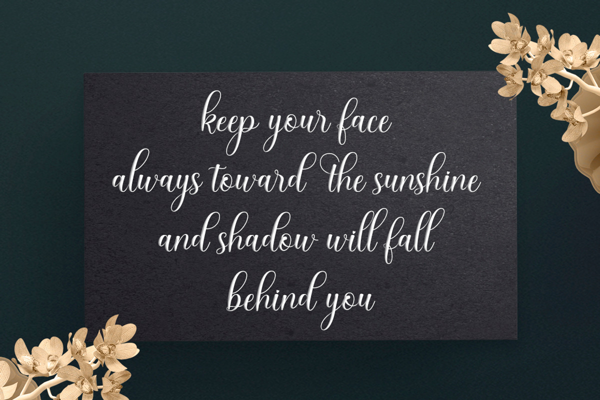 Scarletta Script, a Script Font by Rastype (Photo 9 of 9)