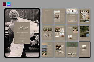 Digital Wedding Venue Brochure, a Brochure Template by BrandPacks