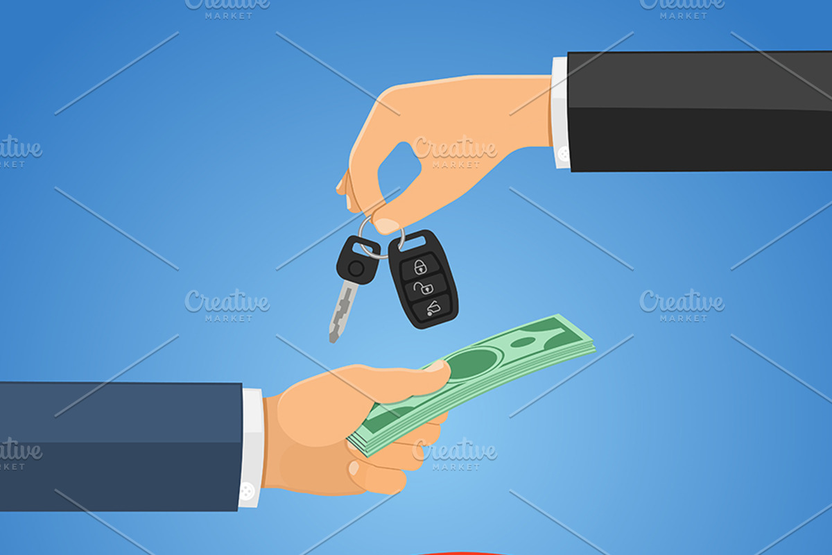 Car Sale Sharing Rent, an Object Illustration by TAlex (Photo 4 of 6)