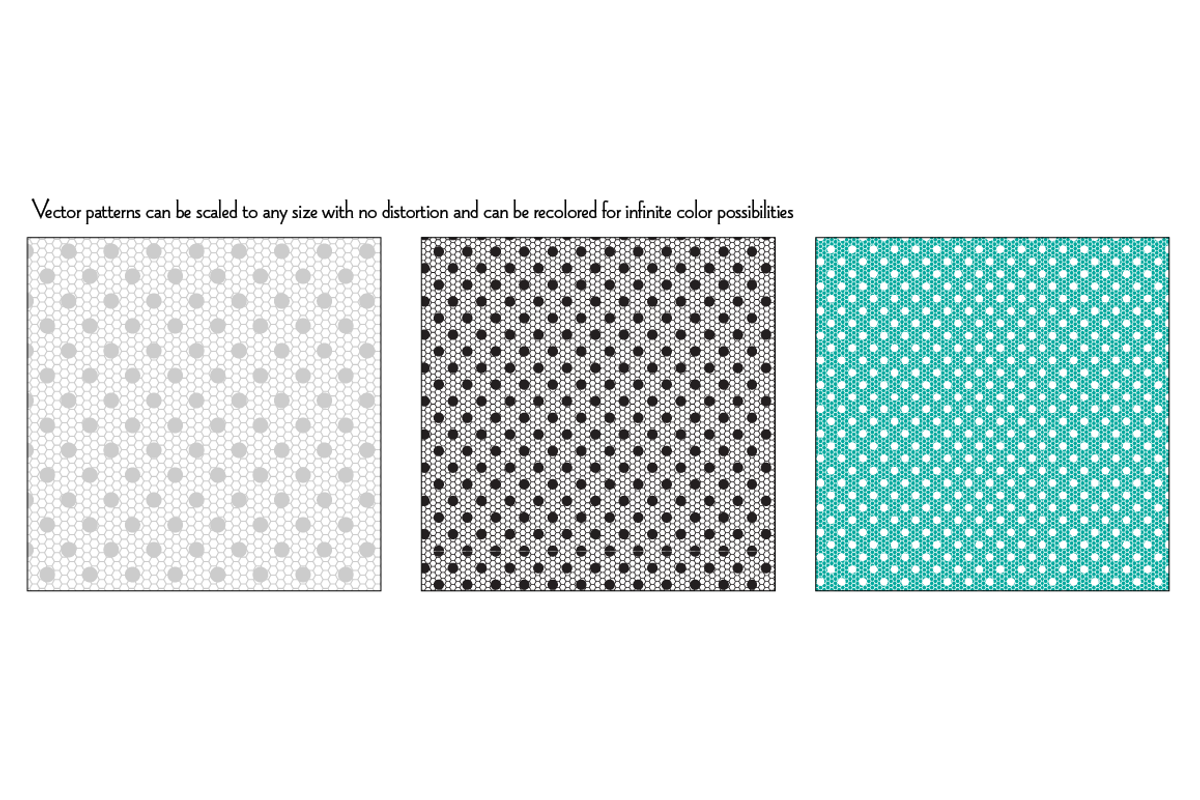 Seamless Gray Lace Patterns preview 6