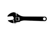 Adjustable Wrench Silhouette, a Graphic by hafijul (Thumbnail 10 of 10)
