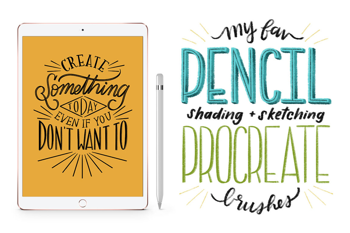Favorite Pencil Procreate Brush Pack