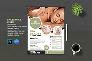 Beauty and Spa Flyer, a Flyer Template by Designscozy (Thumbnail 1 of 5)