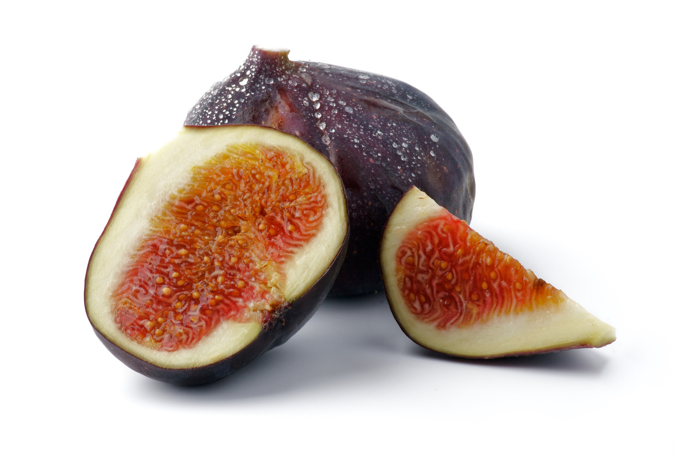 Figs featuring close up, cross section, and curve, a Food & Drink Photo ...
