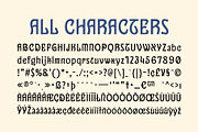 CS Razel – Art Nouveau Font, a Sans Serif Font by Craft Supply Co. (Thumbnail 8 of 8)