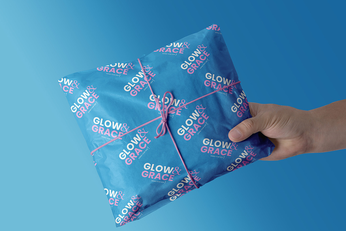 Gift Wrapping Tissue Paper Mockup, a Packaging Mockup by Mocklux (Photo 1 of 2)