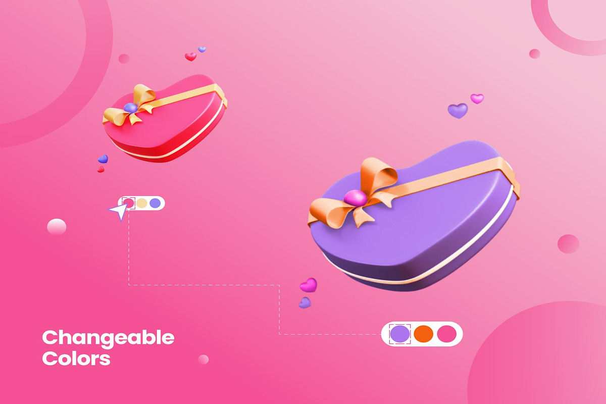 Valentine - 3D Illustration Icon Pac, an Emoji Icon by Creative Perspective (Photo 6 of 6)