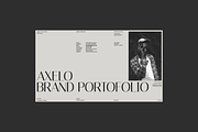 AXELO - Brand Portfolio Keynote, a Presentation Template by Creatorism (Thumbnail 2 of 8)