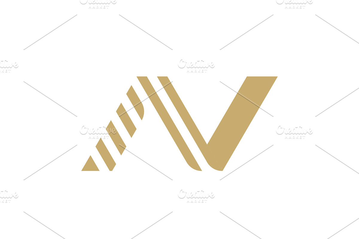 Abstract letter N logo design, a Branding & Logo Template by T.Vooka