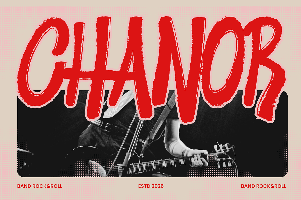 Gecarin – Bold Brush Display Font, a Sans Serif Font by MaikoHatta (Photo 2 of 8)
