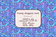 Funny dragons, a Pattern Graphic by Designs by Helen Trupak (Thumbnail 7 of 10)