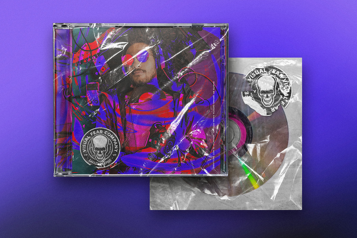 Plastic Wrap textures mega bundle, a Texture Graphic by Visual Fear (Photo 6 of 10)