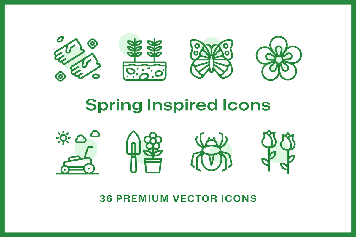 36 Spring Garden Icons, an Icon by Furnace (Photo 2 of 5)