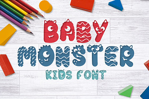Baby Monster - Kids font