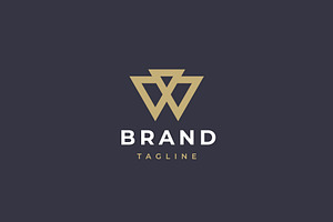 Unique letter W logo template., a Branding & Logo Template by lettett