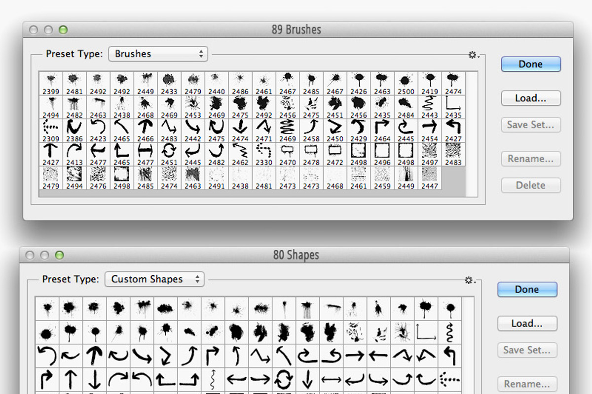 Splats & Noisy Textures preview 2