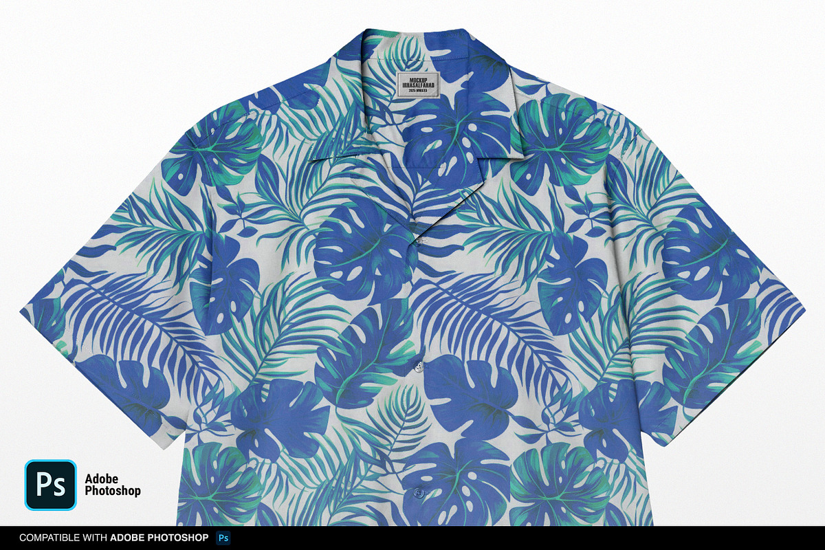 Beach Shirt Mockup PSD, a Shirt Mockup by Irhasalfahad (Photo 4 of 5)