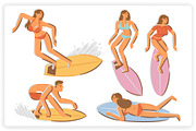 37 Surfing Elements, a Graphic by monkik (Thumbnail 4 of 10)