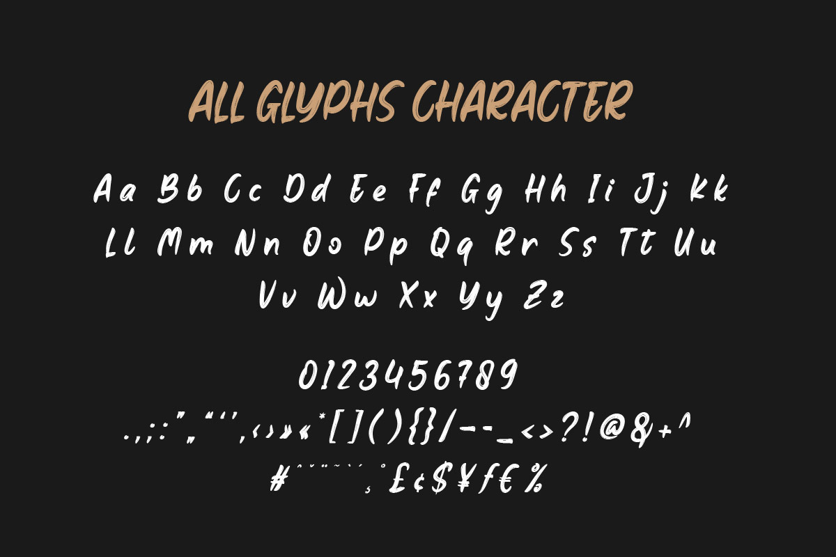 Begat - Brush Handwritten Font, a Script Font by productype1 (Photo 8 of 8)