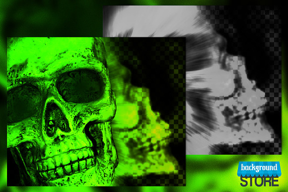 Skull Backdrop
