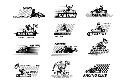 Race karting. Fast extreme sport, a Background Graphic by Onyx