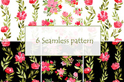 Watercolor set Wildflowers, a Texture Graphic by Antikva17 (Thumbnail 3 of 4)