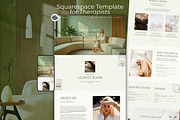 Squarespace Template for Therapist, a Squarespace Template by Sofia Designs (Thumbnail 1 of 5)