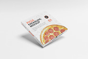 Pizza Box Packaging Mockup, a Packaging Mockup by Graphic Deal (Thumbnail 6 of 7)