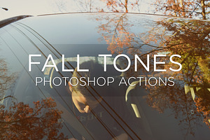 Fall Tones Photoshop Actions
