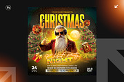 06 Christmas Party Flyer Bundle, a Flyer Template by Shajib Shikder (Thumbnail 7 of 7)