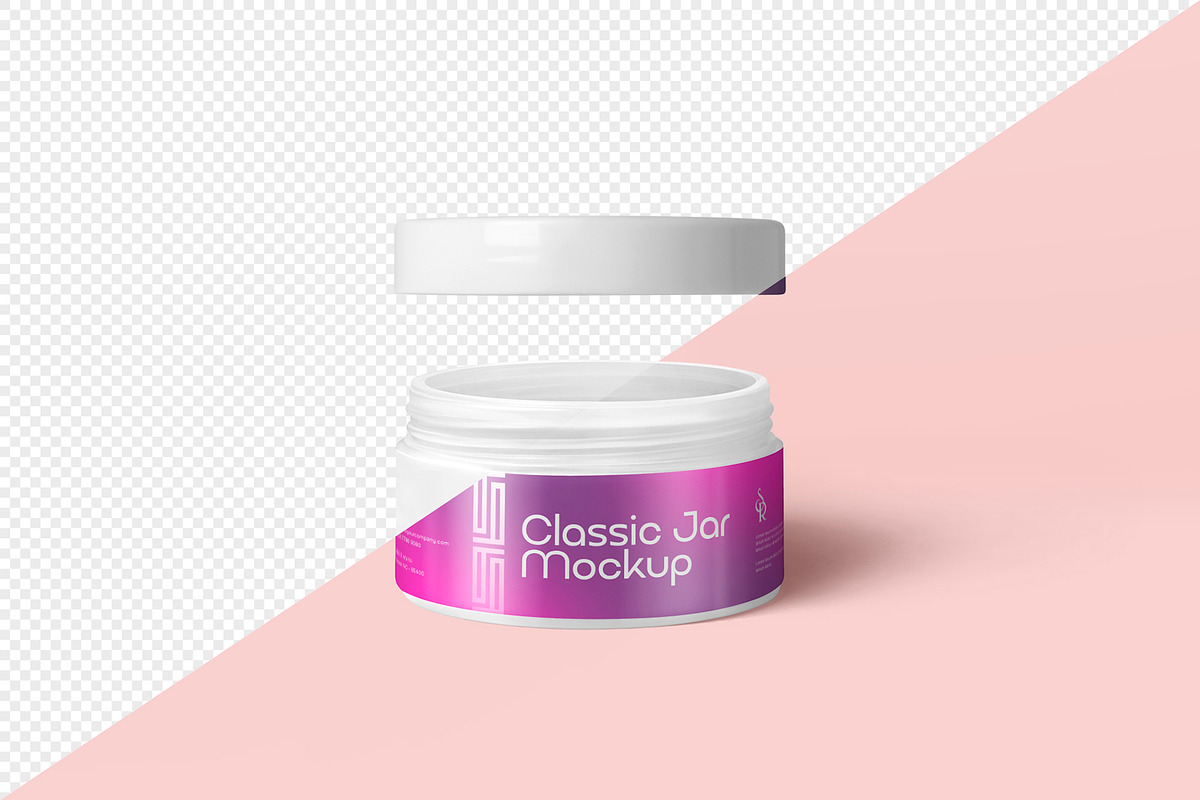 Jar Mockup, a Mockup by MockupCraft (Photo 3 of 4)