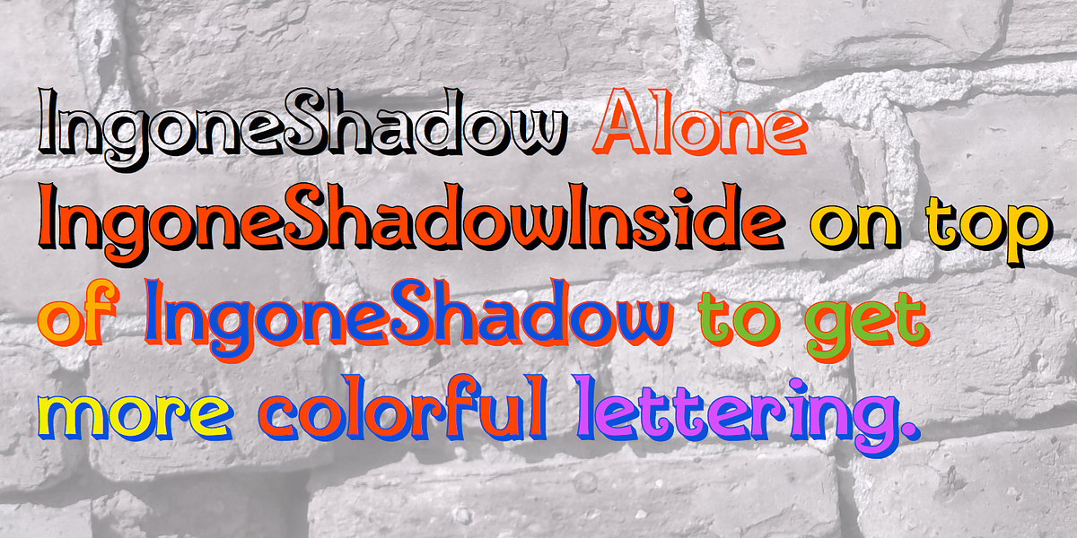 Ingone, a Sans Serif Font by Ingrimayne Type (Photo 6 of 6)