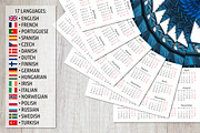 Alfa Calendar Creator 2022, a Stationery Template by inimalGraphic (Thumbnail 5 of 7)