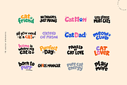 Playful Cat Breeds | Vector Pack, an Animal Illustration by Nutalin Art (Thumbnail 6 of 14)