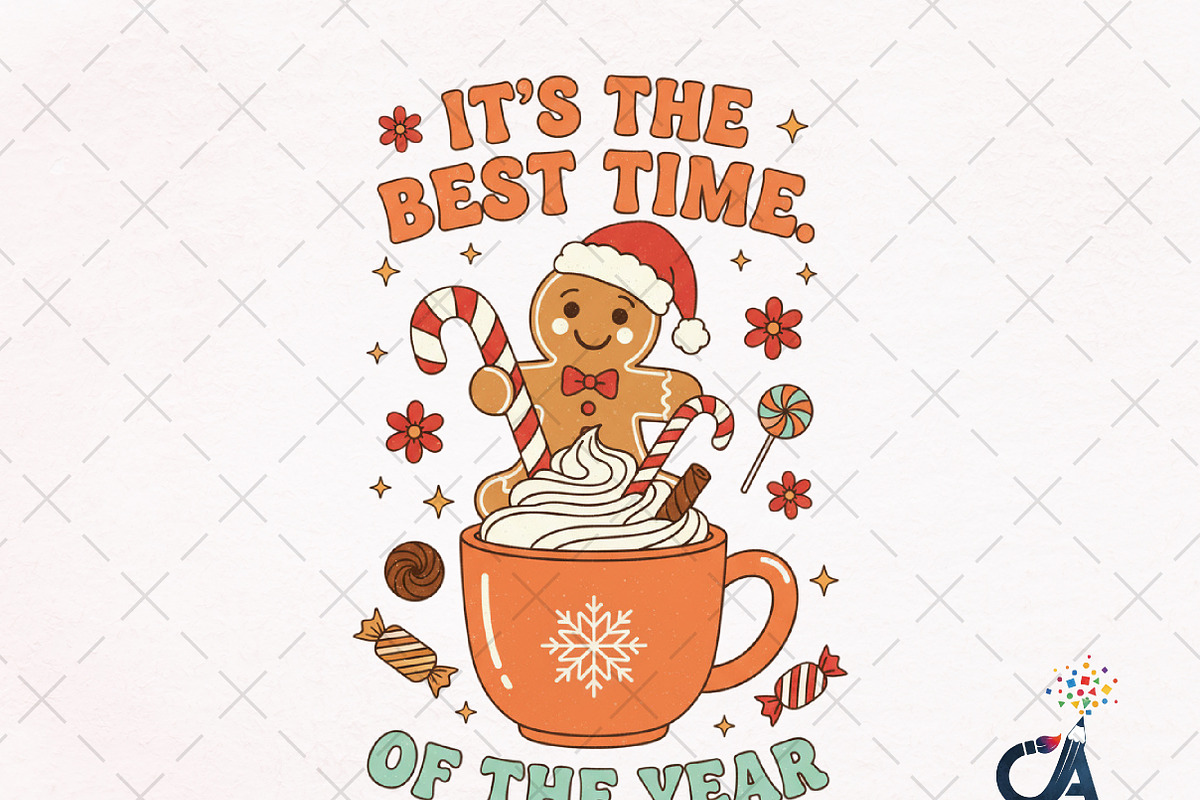 It's The Best Time Of The Year PNG, an Illustration by Creative Art (Photo 1 of 6)