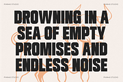 Bullsheet - Bold Condensed Sans Font, a Sans Serif Font by Pian45 Studio (Thumbnail 2 of 8)