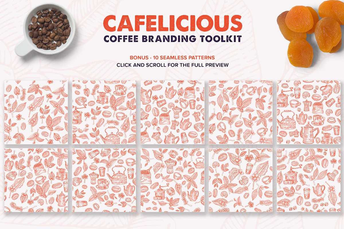 Cafelicious - Coffee Logo Kit, a Branding & Logo Template by LovePowerDesigns (Photo 4 of 12)