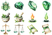 Magic School PNG Clipart Wizard, an Illustration by DreamCafeArt (Thumbnail 3 of 8)