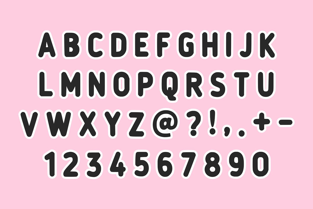 Cosplay House – Playful Comic Font, a Sans Serif Font by Fourteen Letter (Photo 5 of 5)