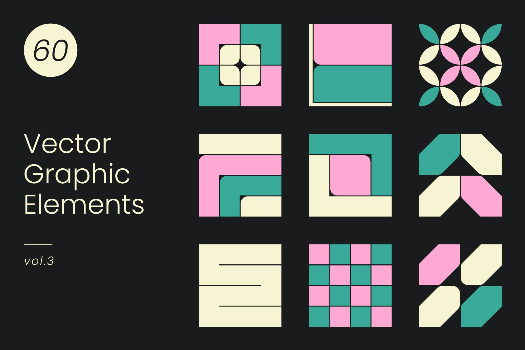 Vector Graphic Elements - Vol.3, an Object Graphic by Léo Alexandre
