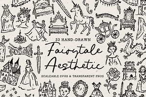 Fairytale Clipart, Storybook Set, an Object Illustration by The October Creative