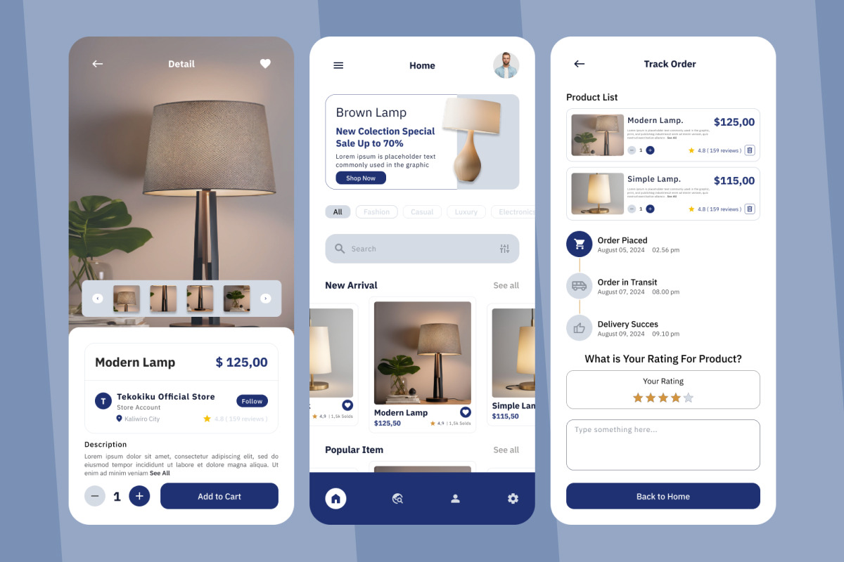 Komoy - Furniture Mobile App, an App Template by twinstd (Photo 5 of 5)