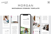 Morgan Instagram Stories Template, a Social Media Template by Christie Evenson (Thumbnail 1 of 6)