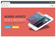 Responsive Screen Mockups, an iPhone Mockup by Seyyahil (Thumbnail 2 of 5)