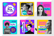 New Year 2026 Social Media Post, a Social Media Template by ContestDesign (Thumbnail 1 of 3)