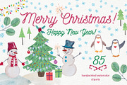 Watercolor Bundle + Font, a Seasonal Illustration by Flo Sacred Art (Thumbnail 22 of 25)