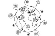 Eco Planet Global Earth Set, a Finance Illustration by Designer_Momina (Thumbnail 34 of 38)