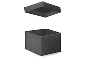 Vector 3D illustration of open boxes, an Object Illustration by Yayasya (Thumbnail 3 of 3)