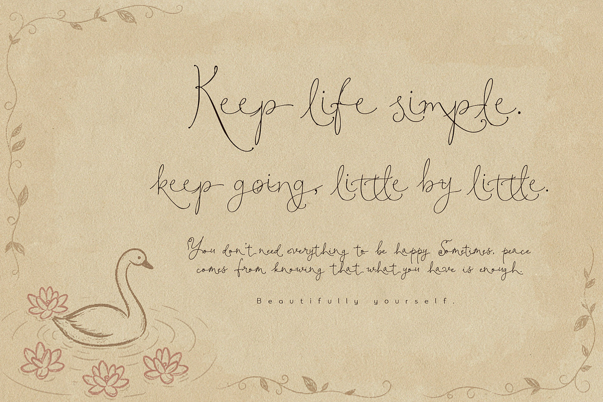 Amanu Humblie - Cute Friendly Script, a Handwritten Font by HypeWorksCo (Photo 12 of 15)